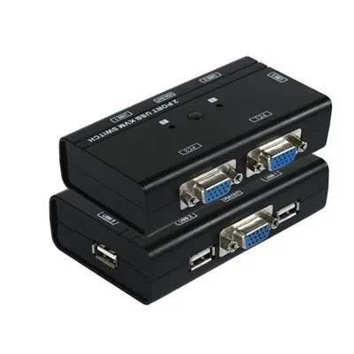 Switch KVM USB VGA cu 2 porturi