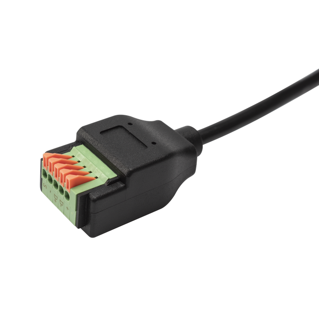 USB Mini 5pin Male To 5pins Terminal Block Cable With Push Button